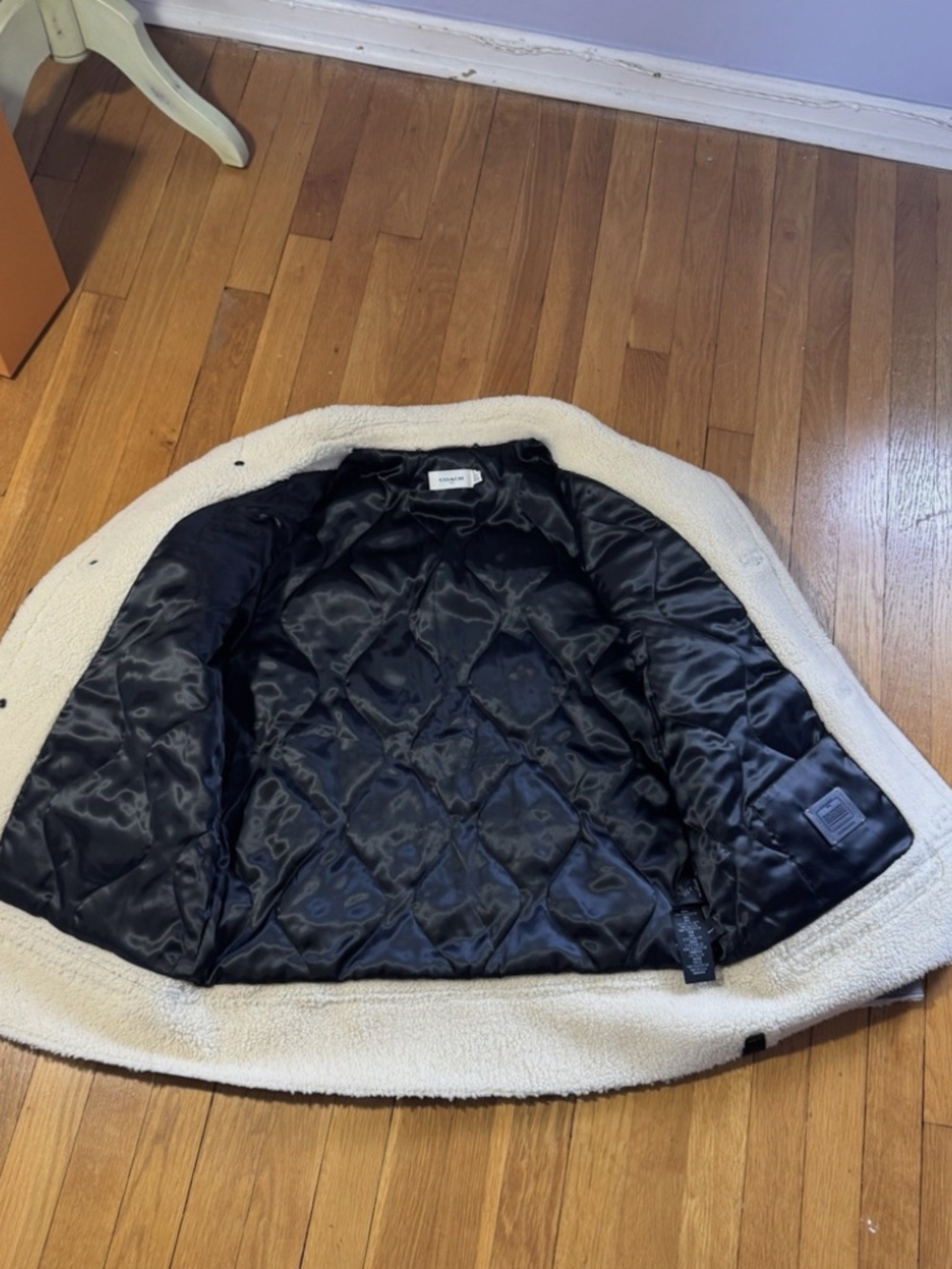 Coach Shearling Jacket - Picture 8 of 10